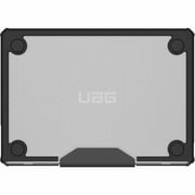 UAG MacBook Air 13 Case M5 2026 M4 2025 M3 2024 M2 2022 - Translucent Rugged Lightweight Slim Tactile Grip Laptop Protective Cover, Plyo Ice/Black