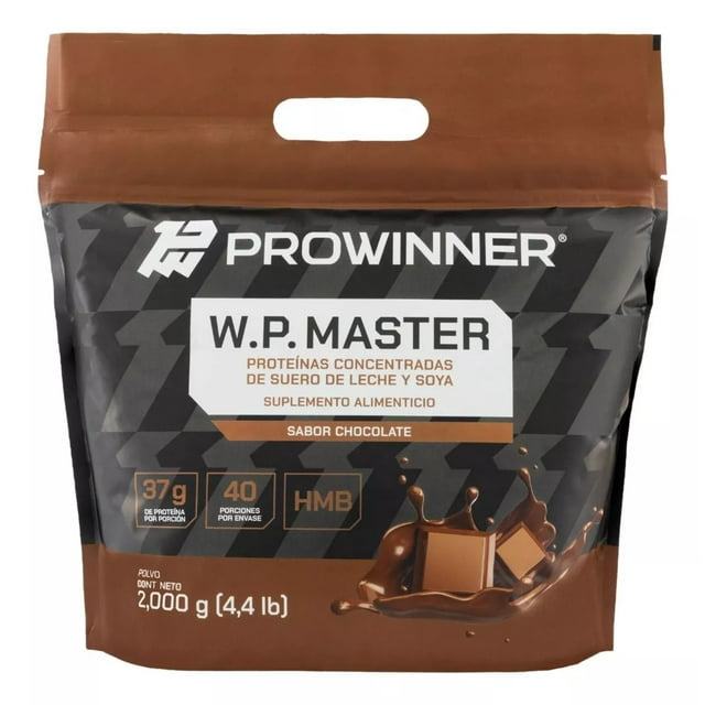 Suplemento WP Master Polvo Sabor Chocolate (2 Kg) ProWinner PW-1254