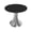 Black Cypress, variant on 34" Small Round Table With Wide Pedestal Base 2 Person Office Table