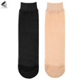 thumbnail image 2 of PULLIMORE 15 Pairs Women Ankle Silk Socks Ultra Thin Summer Short Ankle Sheer Stockings Nylon Sock (Black), 2 of 8