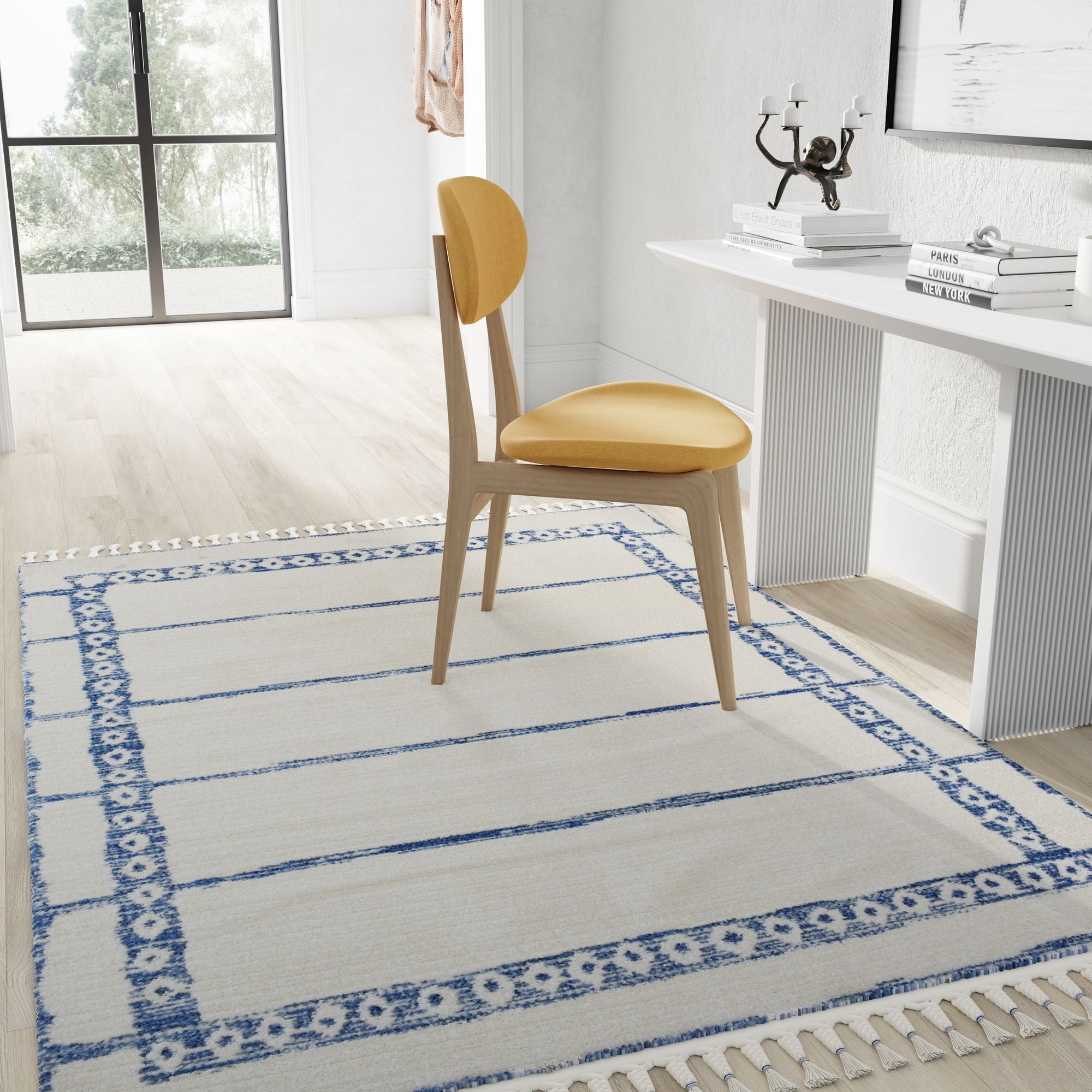 Mason Brooks Catalan IB40B Transitional Geometric 2'6" X 8' Area Rug