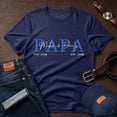 thumbnail image 3 of Jollimate Personalized Papa Shirt, Custom Dad Shirt With Name, Gift For New Dad, Dad Birthday Gift, 3 of 6