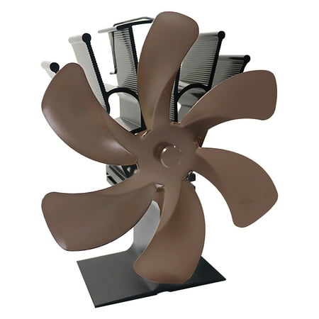 

FY24 Tax Time PEZHADA Fans Stove Fan Wood Stove Fan Fireplace Fan Heat-powered Fan With 6 Blades