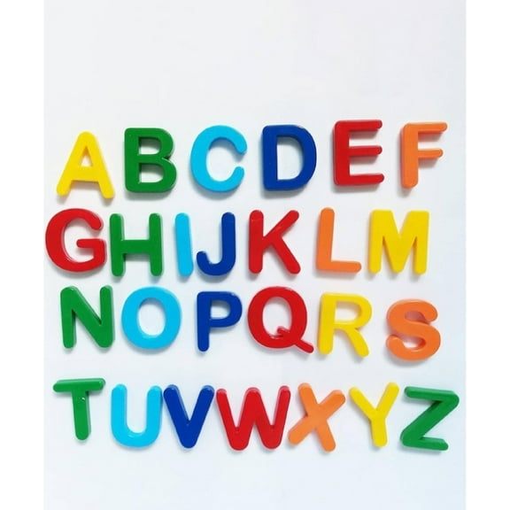 26pcs Alphabet Shaped Fridge Magnet Random Color Best Gifts Birthday Graduation