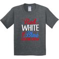 thumbnail image 3 of Inktastic Red White and Blue Cousin Crew 4th of July Youth T-Shirt, 3 of 5
