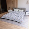 thumbnail image 2 of Floral Duvet Cover, Soft Pastel Bedding, Twin Queen King Sizes, 2 of 6