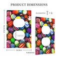 thumbnail image 5 of Kll Easter Eggs2 Wall Plate,Gloss Finish,Standard Size 1 - 5" X 3", Polycarbonate Thermoplastic,Electric Receptacle Plug Covers, 5 of 8