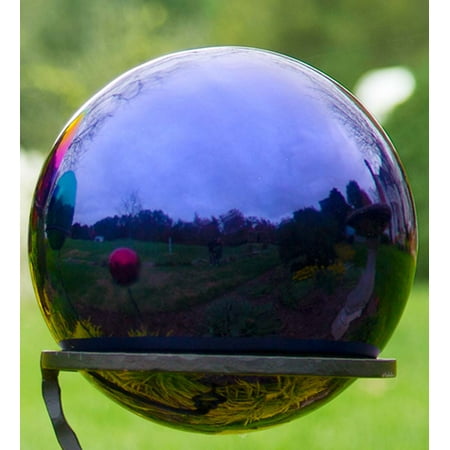 Stainless Steel Gazing Ball Garden Decor