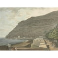 thumbnail image 2 of Samuel Davis 18x14 Gold Ornate Wood Frame and Double Matted Museum Art Print Titled - A Coastal Fort, 2 of 4