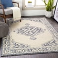 thumbnail image 2 of Surya Granada GND-2305 96x96" Round Traditional Wool Area Rug in Beige/Charcoal, 2 of 5