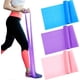 thumbnail image 3 of 3 Pieces Exercise Bands Resistance Bands Set Workout Bands Elastic Bands Physical Therapy Bands for Home Gym Weightlifting Exercise Yoga Pilates, 3 of 5