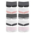 thumbnail image 5 of Boy Shorts Underwear for Women, Cotton Women's Panties Lace Boyshort Slip Pack - S, 5 of 6