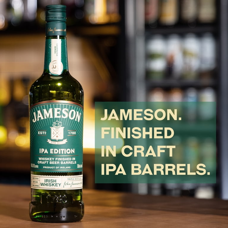 Jameson Caskmates IPA Irish Whiskey, One 750 ml Bottle, 40% ABV Jameson Caskmates IPA Irish Whiskey, One 750 ml Bottle, 40% ABV
