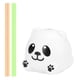 thumbnail image 1 of Naiovety Paja animal reutilizable plástica del efecto de sonido de la paja de los favores de partido de los niños para los partidos elegantes Cocina y Comedor Panda, 1 of 6
