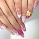thumbnail image 5 of Uñas postizas MAGLFELL Luxury Medium Almond 3D ABS para mujer, 5 of 9