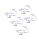 thumbnail image 5 of Ganchos para perchas de 36 x 6 cm, pinzas para cortinas, The Circle up, color blanco, 5 of 6