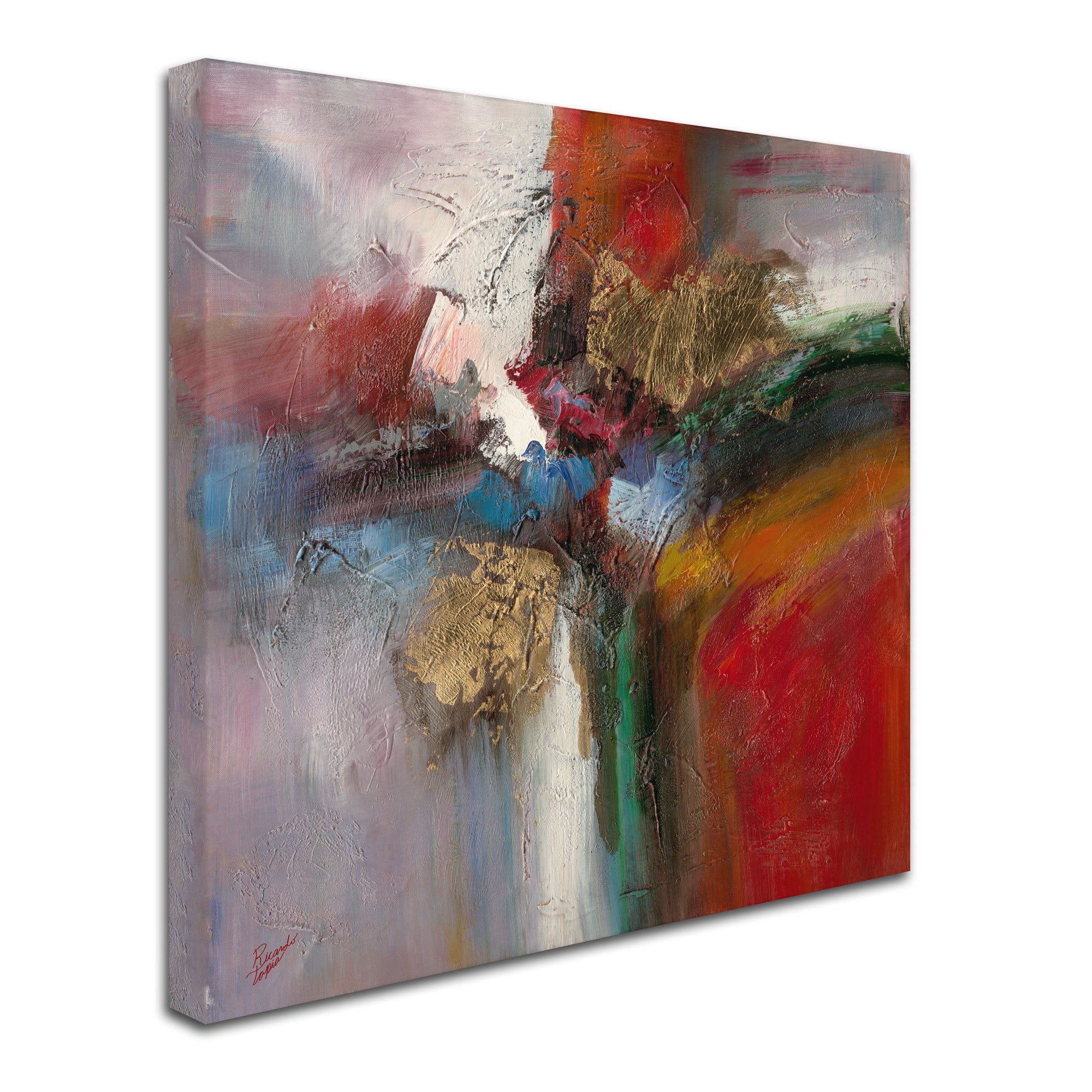 Trademark Fine Art "Bounce" Canvas Art by Ricardo Tapia