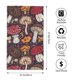 thumbnail image 2 of Balery Forest Wild Mushroom Toalla de Microfibra Premium con Estampado – 27.5x16 pulgadas, Alta Absorción, Suave y Aterciopelada, Secado Rápido, 2 of 6