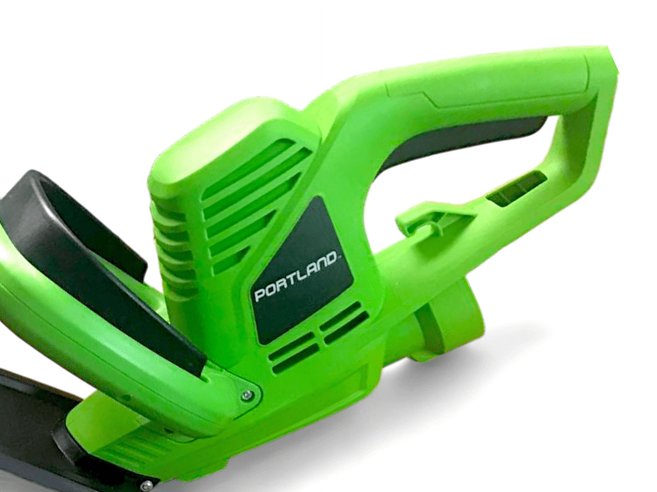 New Hedge Trimmer 22 inch Blade 3.5 Amp 3200 SPM Speed Corded Electric Hedge Trimmer, Green