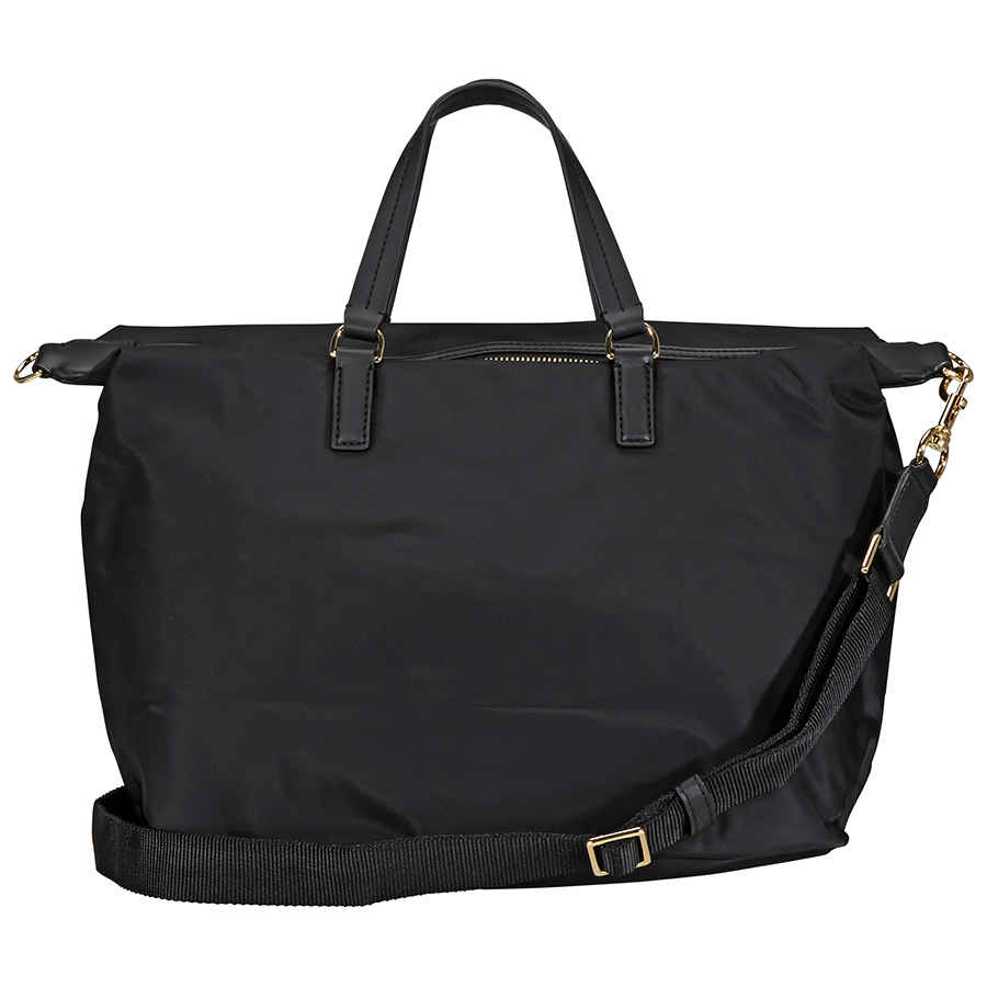 Tory Burch Tilda Nylon Slouchy Satchel- Black 