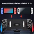 thumbnail image 4 of Manette APPIE pour Switch, Manette Switch Joy-Con pour Nintendo Switch/OLED, Poignée Portative, Double Moteur de Vibration, Gyroscope Intégré à 6 Axes, Joystick, 4 of 9