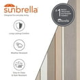 thumbnail image 5 of Vivere Double Sunbrella Hammock with Stand and Carry Bag - Dove, 5 of 6