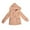 Khaki, variant on Zwiiyzr 2024 1-4T Girls Winter Furry Fleece Coats Sweater Patchwork Hooded Faux Fur Warm Jacket Hoodies Outwear Khaki