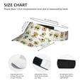 thumbnail image 3 of Balery Kawaii Mexican Avocado Sport Wear Athletic Visor Sun Sports Visor Hat Visor Adjustable Cap for Women and Men (One Size), 3 of 7