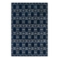 thumbnail image 3 of Marilyn Monroe Glam Collection Area Rug - Deco (6' 1" x 9' Rectangle Navy Blue Silver/Silver), 3 of 9