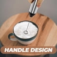 thumbnail image 3 of 1PC Rechargeable Electric Milk Frother Handheld Coffee Cappuccino Maker, 3 of 9