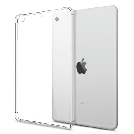 Shockproof Silicone Case For iPad Air 2 9.7??€?2014 A1566 A1567 air2 9.7 TPU Flexible Bumper Clear Transparent Back Cover For iPad Air 2