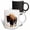 Multicolor, variant on 3drose, Kansas Territory Animal Bison Americanus, 11oz Two-tone Blue Mug