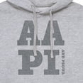 thumbnail image 3 of Instant Message - AAPI And Proud - Men's Pullover Hooded Fleece Sweatshirt, 3 of 6