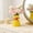 Yellow, variant on Winter Poetry Upgrade Faux Weave Decorative Vases, Unique Shaped Home Wedding Table Decoration Ideal Gift Yellow