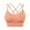 304-Orange, variant on ZSQDM Womens Underwear Womens Back Sport Bras Padded Strappy Cropped Bras For Yoga Workout Fitness Low Impact Bras Purple XXXL