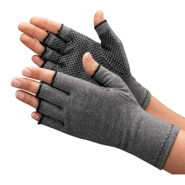 Light Compression Gloves With Grippers Womens Walmart