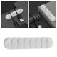 thumbnail image 4 of Organizador de Cables Multifuncional jinwen Soporte para gestión de cables Blanco 7 ranuras, 4 of 7