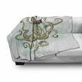 thumbnail image 3 of Kraken Soft Flannel Fleece Blanket, Octopus Sinking the Pirate Ships Greek Myth Fish Culture Cartoon Artwork Image, Cozy Plush for Indoor and Outdoor Use, 60" x 80", Tan Pale Green, by Ambesonne, 3 of 6