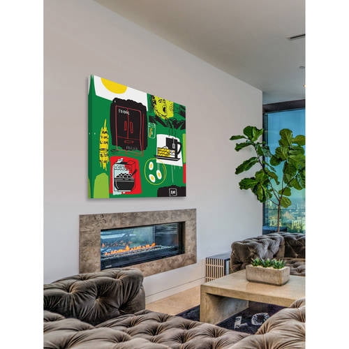 Marmont Hill "Breakfast" by Josh Ruggs Painting Print on Wrapped Canvas
