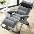 ABORON Zero Gravity Chair, Lawn Recliner, Reclining Patio Lounger Chair