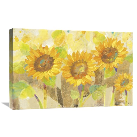 Global Gallery Albena Hristova 'Turn to the Sun' Canvas Wall Art
