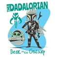 thumbnail image 2 of Women's Star Wars: The Mandalorian Best in the Galaxy Dadalorian Graphic T-Shirt, 2 of 4