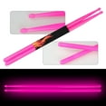 thumbnail image 2 of Venoro 5A Drum Sticks Glow in The Dark Stage Music Band Performance Drumstick, 2 of 8