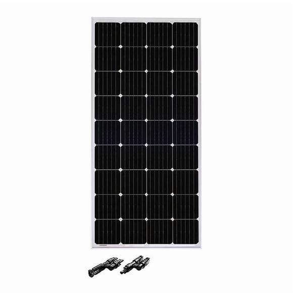 Go Power Kit Solaire OVERLANDER-E Overlander; Panneau Solaire d'Extension; pour Utilisation avec le Kit Solaire Overlander; Courant de Charge 200 Watts/9,3 Ampères; Monocristallin; Montage à Vis