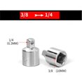 thumbnail image 4 of 1/4" 3/8" 1/2" Drive Ratchet Socket Adapter Female Tomale Converter Repair Tools, 4 of 4