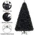 thumbnail image 5 of Renwick 6' Hinged Spruce Artificial Christmas Tree with Foldable Stand, Black, 5 of 7