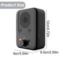 thumbnail image 3 of Clearance! Anti Barking Device for Dogs Dog Control Device with 33FT Stop Neighbors Dog Rechargeable Dog Barking Silencer Box for Outdoor Indoor Pet Others,Black, 3 of 9