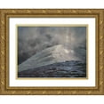 thumbnail image 1 of Braithwaite, Bruce 14x11 Gold Ornate Wood Framed with Double Matting Museum Art Print Titled - Summit Snow, 1 of 4