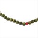 thumbnail image 4 of 4X Collar Estirable Budista Sandalo Rosario Color Verde Oliva 29 Pulgada, 4 of 5