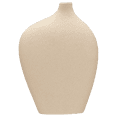 thumbnail image 1 of Bouclair Beige Curved Ceramic Table Vase, 1 of 10